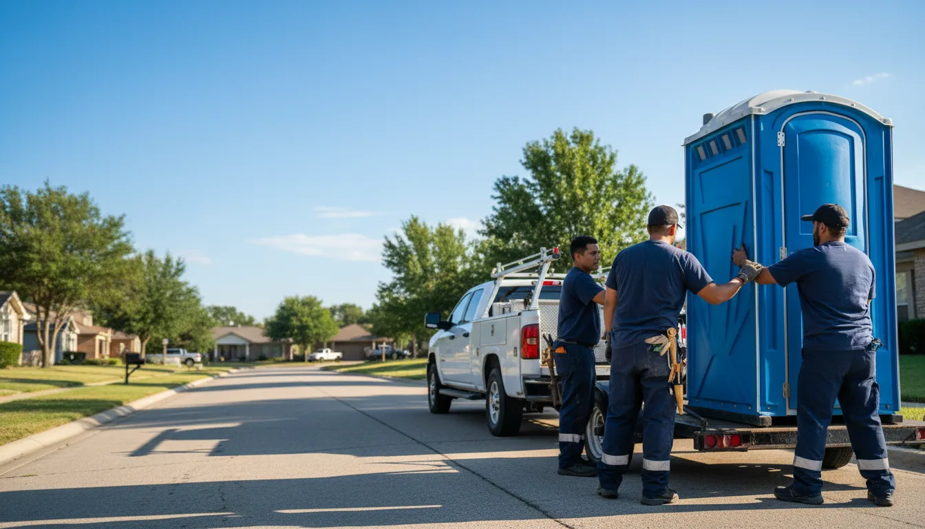 Portable Toilet Rental in Rule, TX near me
